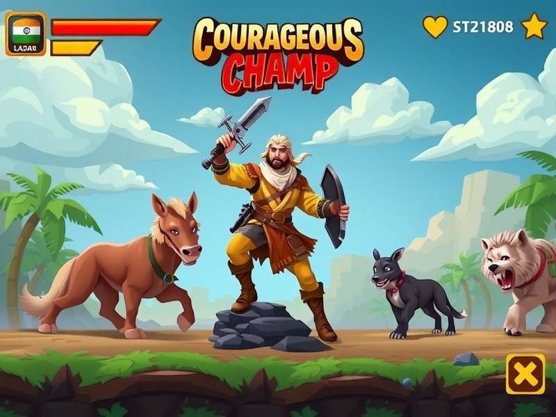 Courageous Champ gameplay screenshot